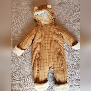 Gap Sz 6 Mo Teddy Bear Bunting Suit